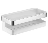 Keuco Collection Moll - Étagère, longueur 24 cm, blanc/chrome 12758010000