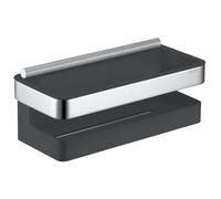 Keuco Collection Moll - Pièce d’insertion en plastique pour panier d’angle, anthracite 12759000101
