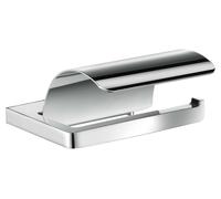 KEUCO Support papier toilette couvercle Collection Moll fixation cachée, rigide, chromé 12760010000