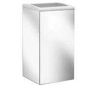 Keuco Collection Moll - Poubelle ouverte, murale, blanc/chrome 12788010000