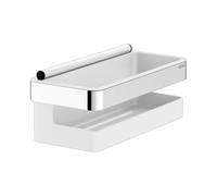 KEUCO Panier de salle de bain Moll chrome-blanc 12759010000