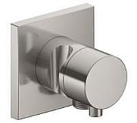 Keuco Comfort Select , support de douche, poignée match0 , carré, finition Inox