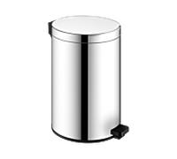 Keuco conteneur de déchets Universal 04988010000 chromé finition, acier inoxydable poli