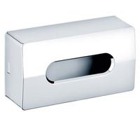Keuco Kleenex box Universal 04977010000 fermé sur le côté, chromé