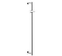 Keuco douche 59585010902 chrome, barre murale 855 mm, rosaces carrées