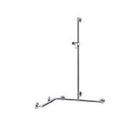 Keuco douche match0 Plan Care chrome, 110 x 90 x 110 cm, avec barre et Halter