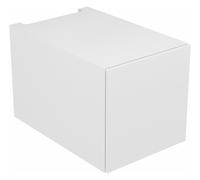 KEUCO EDITION 11 Armoire basse, 1 tiroir frontal, avec éclairage LED, 350x350x535mm, 31310370100, Corps/Avant: Vernis texturé à la truffe / Vernis texturé à la truffe
