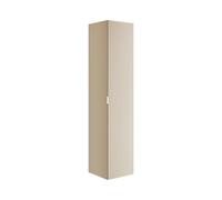 KEUCO EDITION 11 ART Armoires hautes, 1 porte, charnières à droite, 400x1800x360mm, 32552320400, Corps/Avant: Laque sablée satinée / Sable Verre satiné