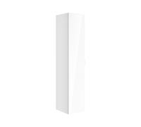 Keuco Edition 11 Art armoire haute 32553300401 40x180x36cm, 2000 -porte, charnières à gauche, avec électricité, finition satinée, verre, blanc
