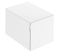 KEUCO EDITION 11 ART Buffet, 1 tiroir frontal, 400x350x490mm, 32541830400, Corps/Avant: Blanc verre / Blanc verre