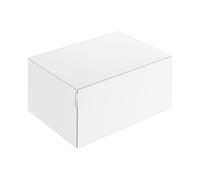 KEUCO EDITION 11 ART Buffet, 1 tiroir frontal, 800x350x490mm, avec éclairage LED, 32541840801, Corps/Avant: Verre blanc satiné / Verre blanc satiné