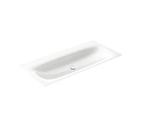 KEUCO EDITION 11 ART lavabo à encastrer en acier émaillé, 1206x4x493mm, sans trou pour robinetterie, 32590511200, Couleur: Blanc