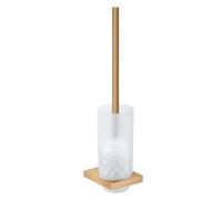 Keuco Edition 11 - Brosse de toilette avec support, verre dépoli/bronze brossé 11164039000