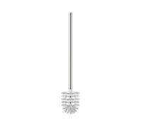KEUCO Edition 11 brosse WC avec manche 19964210013 pour set de brosse WC, finition inox/ blanc