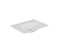 KEUCO EDITION 11 Lavabo à encastrer en céramique, 704x17x538mm, avec 1 trou pour robinet, blanc, 31140310701