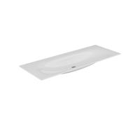 KEUCO EDITION 11 Lavabo à encastrer en céramique, 1407x17x538mm, sans trou pour robinet, blanc, 31160311400
