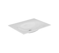 KEUCO EDITION 11 Lavabo à encastrer en céramique, 704x17x538mm, sans trou pour robinet, blanc, 31140310700