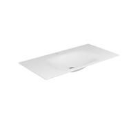 KEUCO EDITION 11 Lavabo à encastrer en Varicor, 1400x17x535mm, avec 1 trou pour robinet, blanc, 31270701401