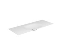 KEUCO EDITION 11 Lavabo à encastrer en Varicor, 2450x17x535mm, sans trou pour robinetterie, sans trop-plein, blanc, 31270702400