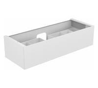 KEUCO EDITION 11 meuble sous-lavabo, 1 tiroir frontal, 1400x350x535mm, 31361890000, Corps/Avant: Placage chêne clair / Placage chêne clair