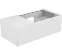 Keuco unité de Edition 11 31154300000 105 x 35 x 53,5 cm, laqué satiné, verre blanc
