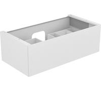 KEUCO Meuble sous-lavabo EDITION 11 – 1 tiroir frontal – 1050×350×535 mm – Vernis texturé truffe