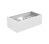 KEUCO EDITION 11 Meuble sous-lavabo pour lavabos à encastrer, 1 tiroir frontal, 1050x350x535mm, 31251890000
