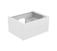 KEUCO EDITION 11 Meuble sous-lavabo pour lavabos à encastrer, 1 tiroir frontal, 700x350x535mm, 31241270000