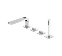 Keuco Edition 11 mitigeur bain-douche pour baignoire chrome-noir 51130130200