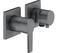 KEUCO Mitigeur de douche encastré Edition 11 51151131222 chrome-noir 2 sorties