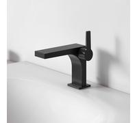 Keuco Edition 11 mitigeur lavabo 110 51104370100 noir mat, sans garniture de vidange