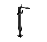 KEUCO EDITION 11 Mitigeur monocommandé pour bain au sol, saillie 291 mm, 51127370100, Couleur: Noir Mat