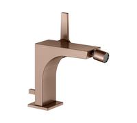 KEUCO EDITION 11 Mitigeur monocommandé pour bidet, avec garniture découlement, 51109290000, Couleur: rouge or brossÃ©