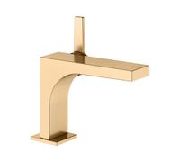 KEUCO EDITION 11 Mitigeur monocommandé pour lavabo 110, sans garniture de vidage, saillie 136mm, 51104250100, Couleur: Laiton brossé