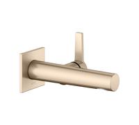 KEUCO EDITION 11 Mitigeur monocommandé pour lavabo, montage encastré, saillie 165mm, 51116030302, Couleur: Bronze brossé