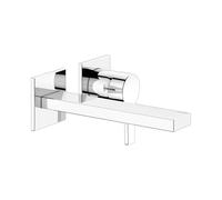 KEUCO EDITION 11 Mitigeur monocommandé pour lavabo, montage encastré, saillie 197mm, avec limiteur de température, 51116010200, Couleur: Chromé