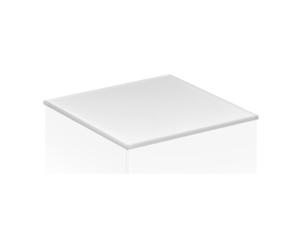 KEUCO EDITION 11 Plaque de recouvrement, 702x3x524 mm, pour meubles sous-lavabo et sideboards, 31322279000, Couleur: Blanc, finition satinée