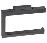 KEUCO Porte-papier toilette Edition 11 11162130000 pivotant ouvert chrome noir brossé