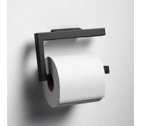 KEUCO EDITION 11 Support papier toilette, pivotant, forme ouverte, 11162370000, Couleur: Noir Mat