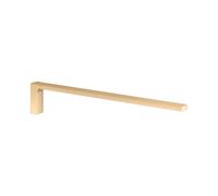 KEUCO EDITION 11 Porte-serviettes 450 mm, fixe, 1 bras, 11120250000, Couleur: Laiton brossé