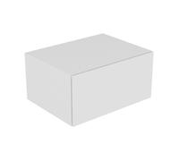 KEUCO EDITION 11 Sideboard, 1 tiroir frontal, 700x350x535mm, 31322380000, Corps/Avant: Vernis structuré blanc / Vernis texturé blanc