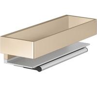 KEUCO EDITION 11 Tablette de douche avec raclette en verre, amovible, 11159030000