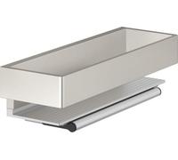 KEUCO EDITION 11 Tablette de douche avec raclette en verre, amovible, 11159050000