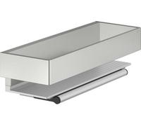 KEUCO EDITION 11 Tablette de douche avec raclette en verre, amovible, 11159060000