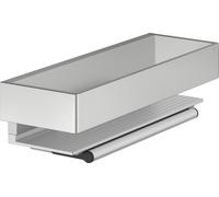 KEUCO EDITION 11 Tablette de douche avec raclette en verre, amovible, 11159210000