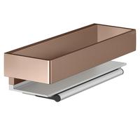 KEUCO EDITION 11 Tablette de douche avec raclette en verre, amovible, 11159290000