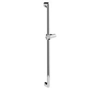KEUCO Barre de douche Edition 400 – 90 cm – Chrome – avec support mural – 51585010900
