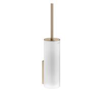 KEUCO Brosse de toilette Edition 400 - avec support, verre dépoli, bronze brossé 11564039000