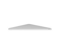 Keuco Edition 400 étagère de douche d’angle 24,5 x 24,2 cm, aluminium | Fabriqué en Allemagne, avec vis et chevilles, étagère de douche à percer