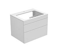 Keuco Edition 400 Keuco Edition 400 Keuco 31571820100 70x546x535mm, plateau en verre, blanc / truffe brillant